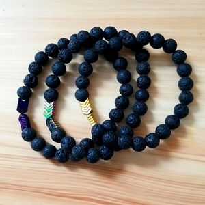 Sacred Arrow Diffuser Bracelets